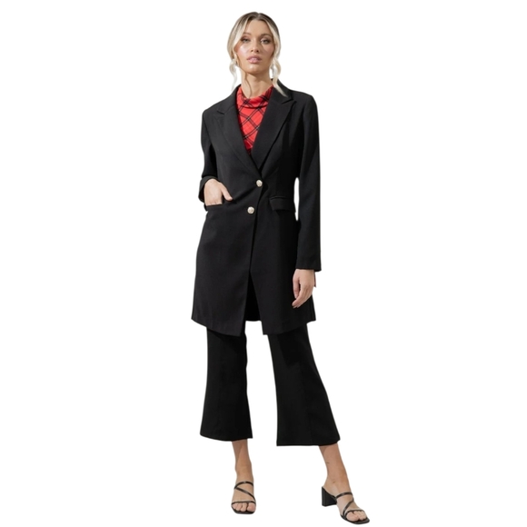 Sugarlips Morgan Peaked Label Long Jacket - Picture 6 of 16